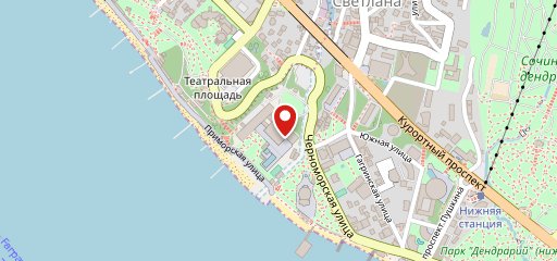 Хрустальный на карте