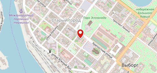 Кочегарка на карте