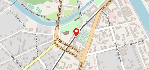 Орбита на карте