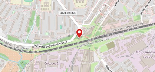 Красногорск Меню на карте