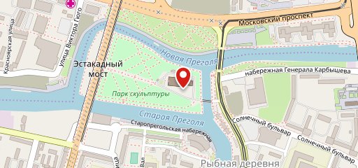 Кухня Де Прусс на карте