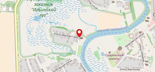 Квасная Изба на карте