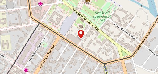 Магадан на карте