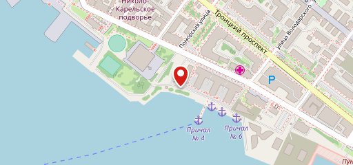 Маяк на карте