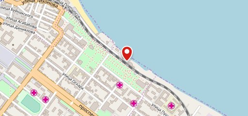 Лунный берег на карте