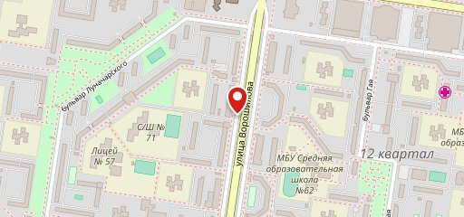 Жако на карте