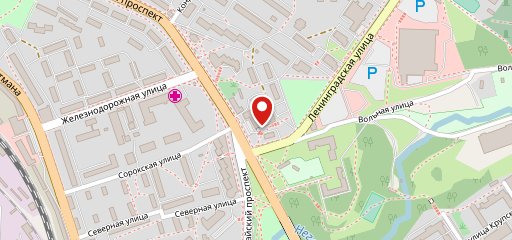 На рогах на карте