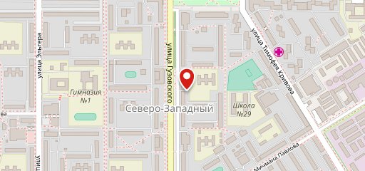 Пекарня на карте