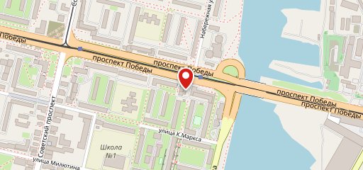 Пироговая на карте