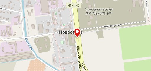 Удачный на карте