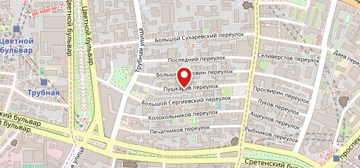 Пушкарёв на карте