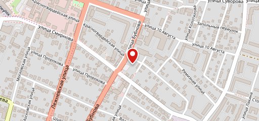 Русский Манчестер на карте