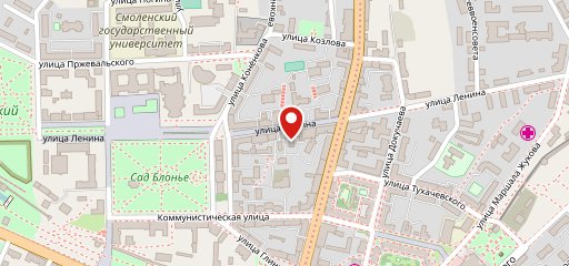 Самовар на карте