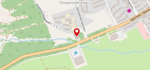 Столовая № 1 на карте