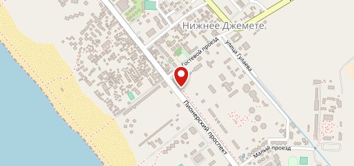 Столовая на карте