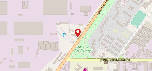 Столовая № 2 на карте