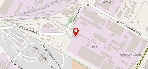 Столовая при Жбк-9 на карте