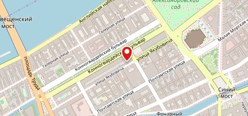 Строганофф Стейк Хаус на карте