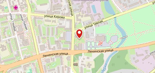 Сябрына на карте