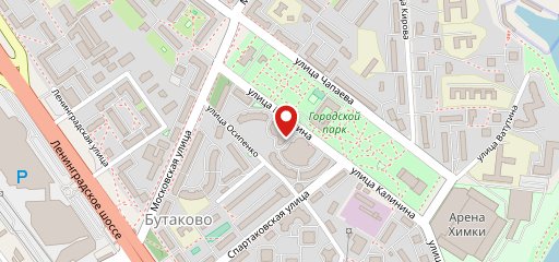 Траттория TiAmo на карте