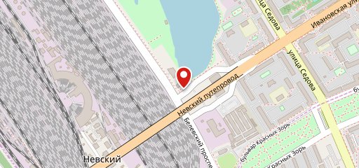 У карьера на карте