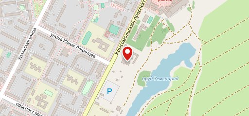 Uno-pizza на карте