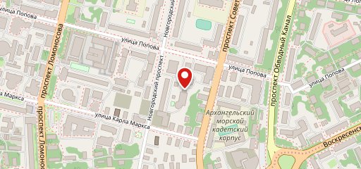 Венский пекарь на карте