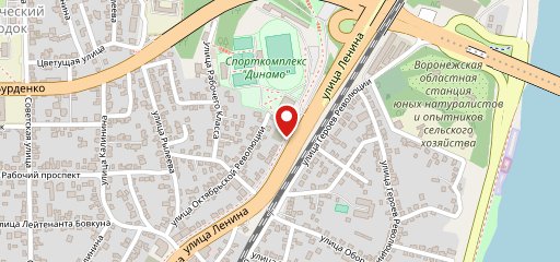 Хоровац на карте