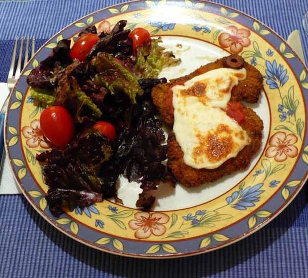 Отбивная по-милански