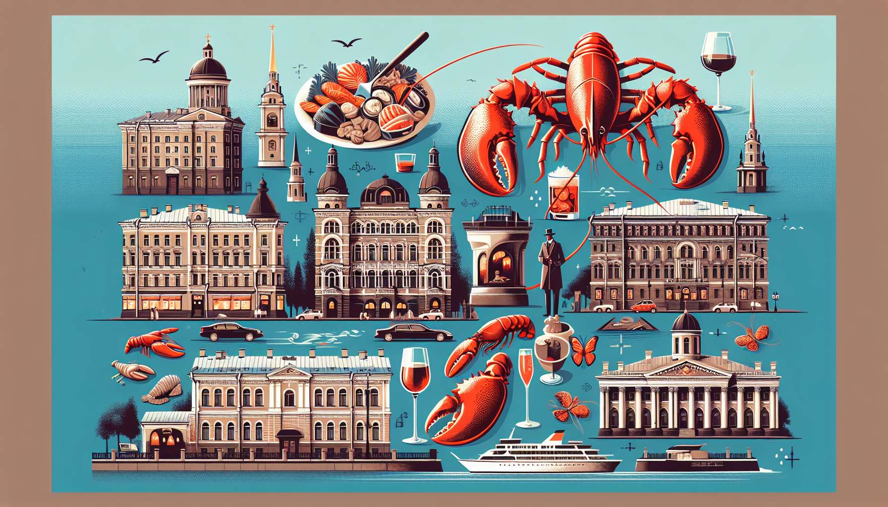 Лучшие места в Санкт-Петербурге для ценителей омаров