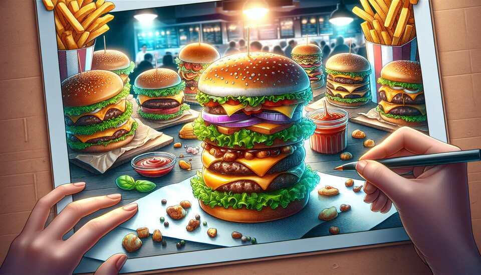 Descubra os Melhores Hambúrgueres de Fast Food!>