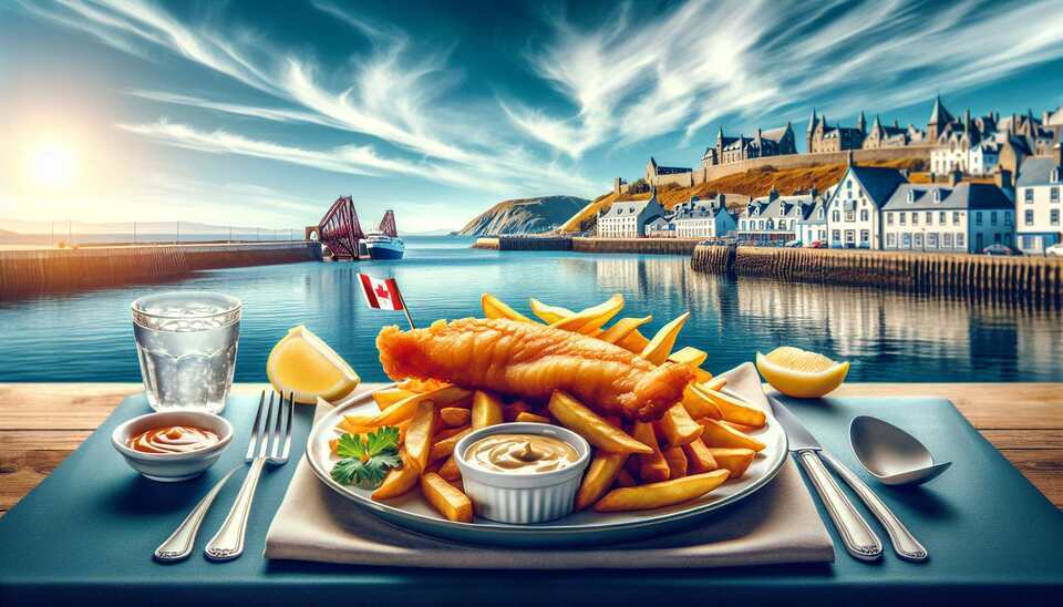 Délices de Sept-Iles: repas, fish and chips>