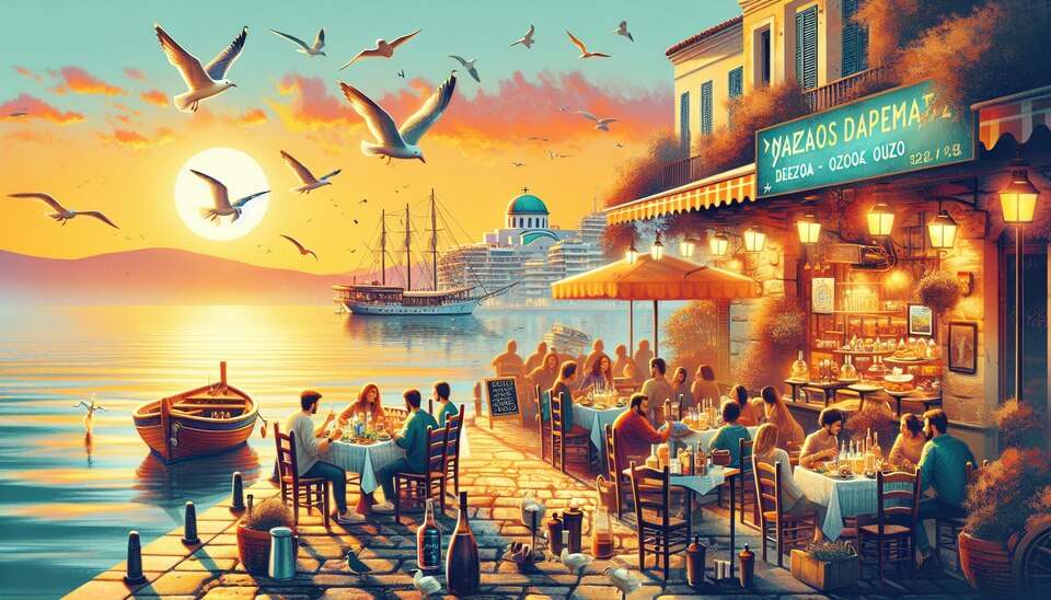 Top Thessaloniki Restaurants: Savor Ouzo Delights>
