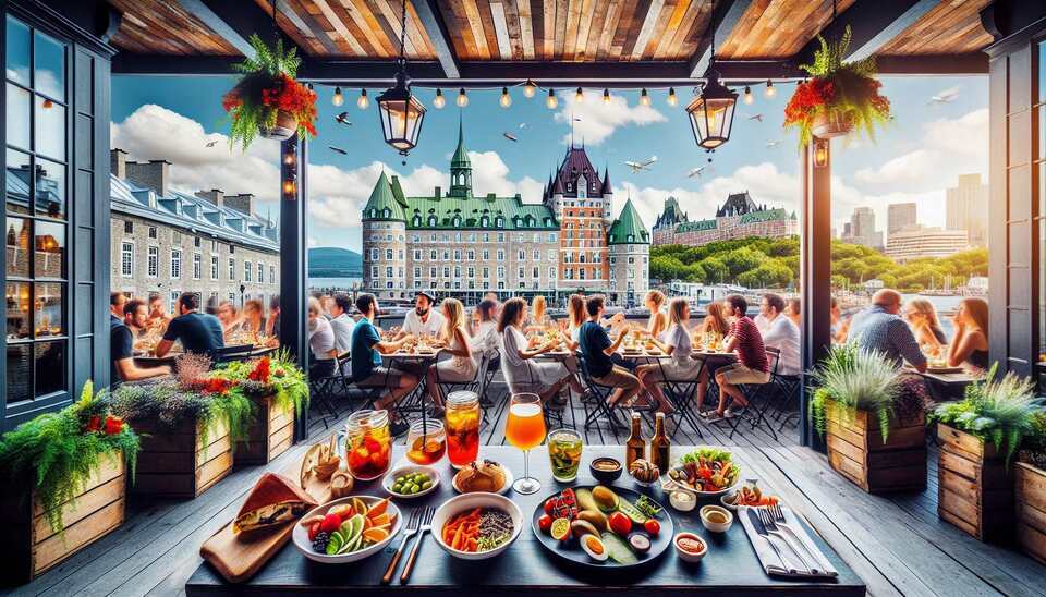 Déjeuners et Lunchs Savoureux à Québec City>