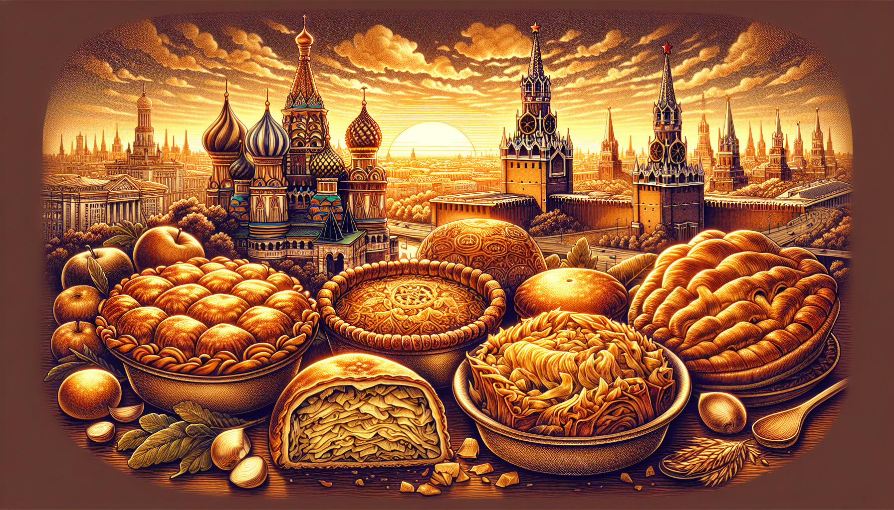 Лучшие рестораны Москвы: пирожки с капустой