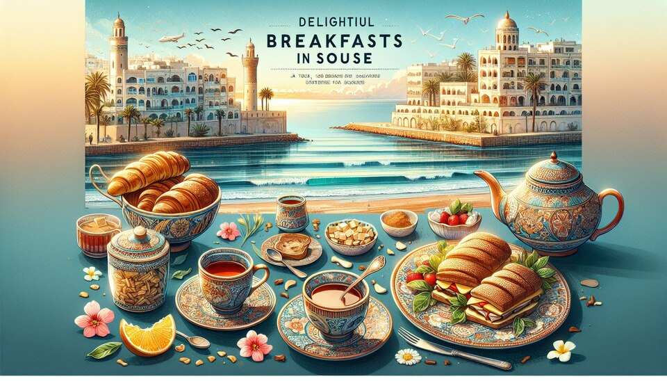 Délices du Petit Déjeuner à Sousse>