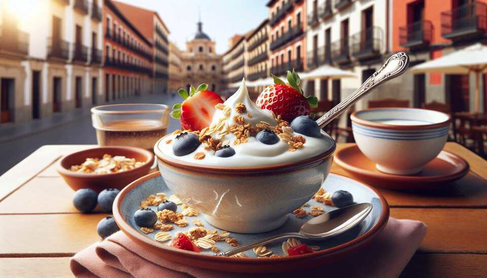 Deliciosos desayunos con yogur en Valladolid>