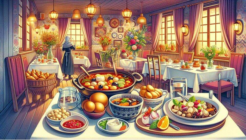 Вкусная русская кухня в ресторанах Паттайи>