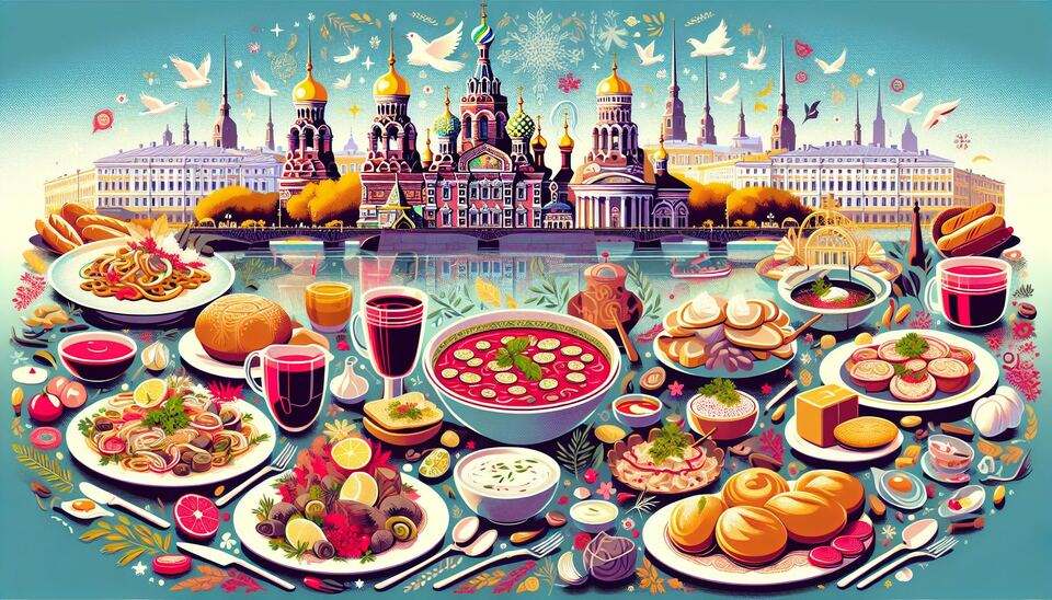Лучшие места в Санкт-Петербурге для пожрать>