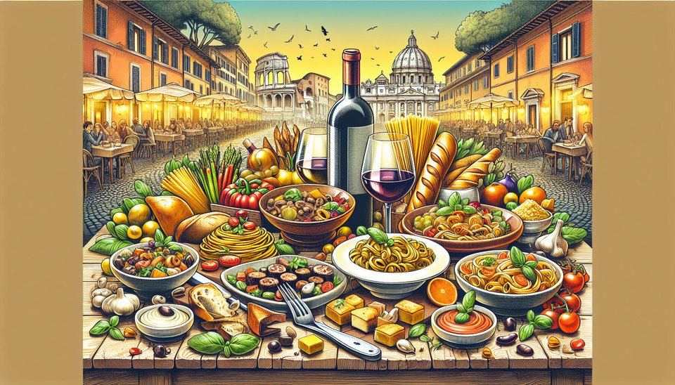 Delizie Culinarie a Roma: Menu, Degustazione, Pasta>