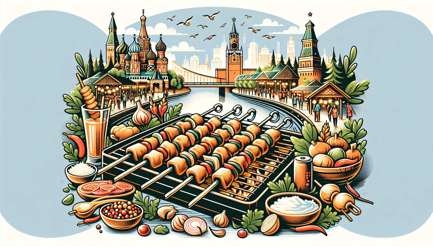 Вкусный шашлык в лучших BBQ-ресторанах Краснодара