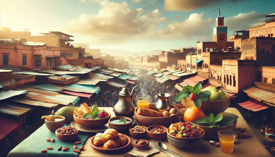 Desayuno en Marrakesh: Delicias Matutinas>