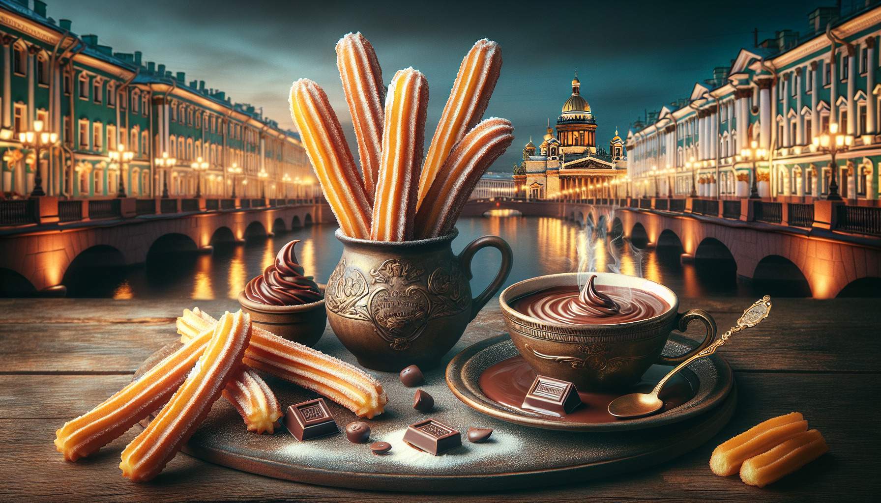Вкусные чурросы в Санкт-Петербурге ждут вас!