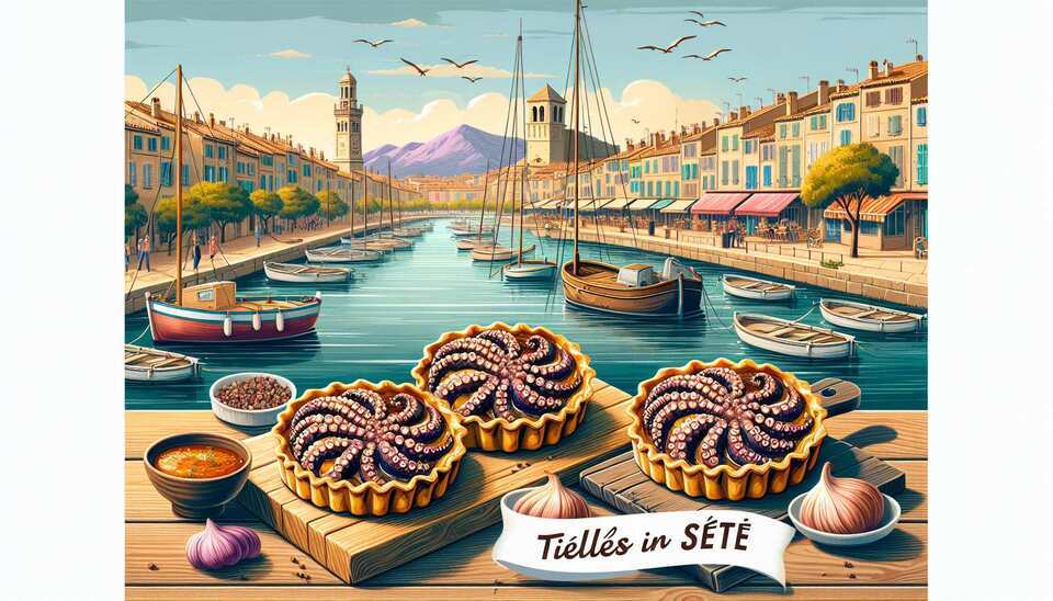 Savourez les meilleurs tielles à Sète>