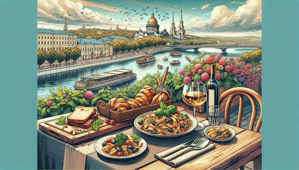 Вкусная паста в ресторанах Астрахани>
