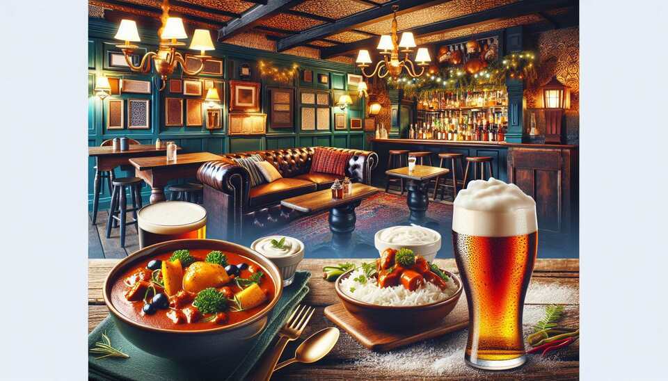 Top Spots for Delicious Curry and Pints>