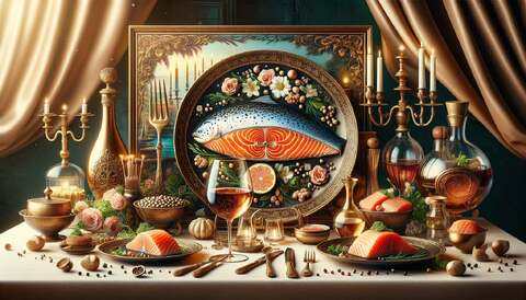 Лучшие рестораны Липецка с блюдами из лосося