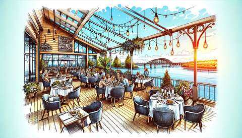 Рестораны Самары с захватывающими видами