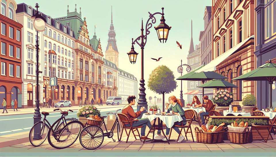 Entspannte Frühstücks-Cafés in Hamburg entdecken>