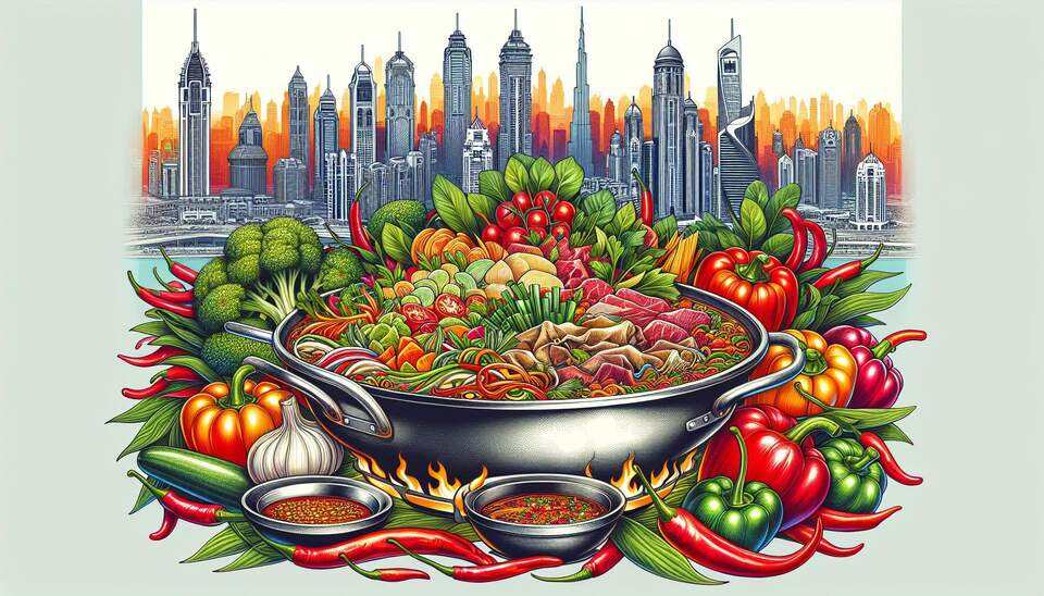 Spicy Chinese Delights in Dubai - Flavorful Hotpots>